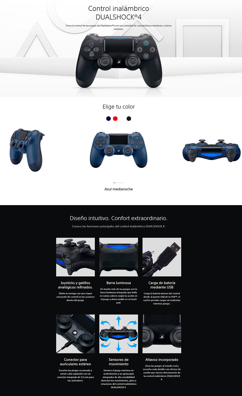 DOUBLESHOCK 4 PARA PLAYSTATION 4