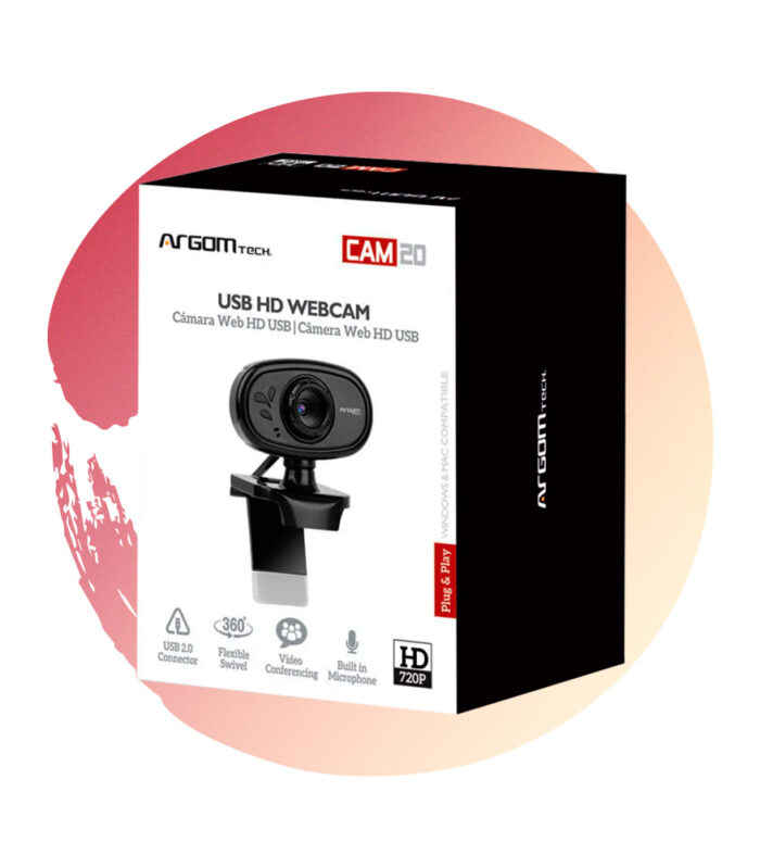 CÁMARA WEB ARGOM TECH 720P HD