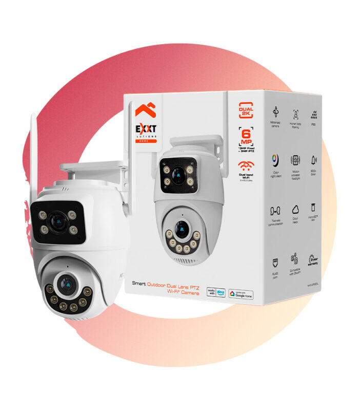 CÁMARA DE SEGURIDAD IP NEXXT DUAL NHC-OP300L 2K WIFI ROBÓTICA