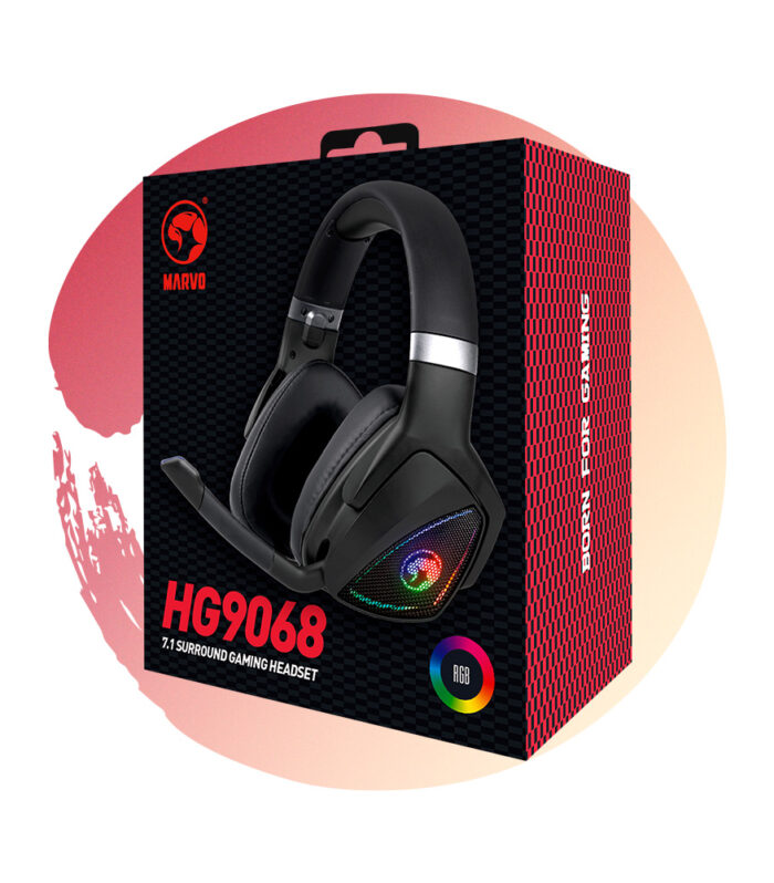 HEADSET MARVO HG9068 7.1 RGB
