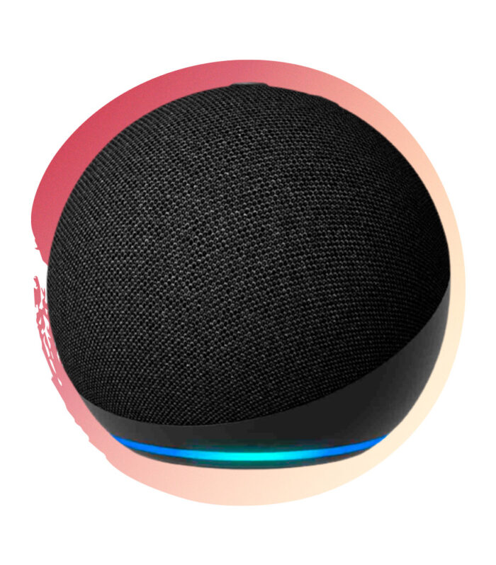 PARLANTE INTELIGENTE ALEXA ECHO DOT 5TA GEN. / NEGRO